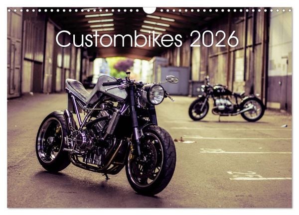 Produktbild: Custombikes 2026 (Wandkalender 2026 DIN A3 quer), CALVENDO Monatskalender