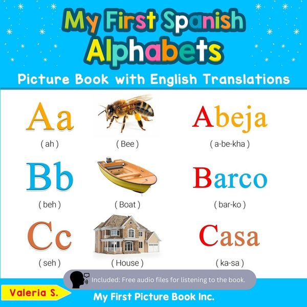 Produktbild: My First Spanish Alphabets Picture Book with English Translations