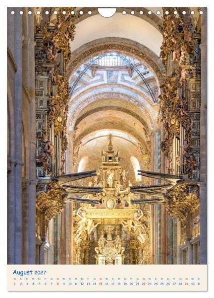 Produktbild: Orgel Giganten (Wandkalender 2027 DIN A4 hoch), CALVENDO Monatskalender