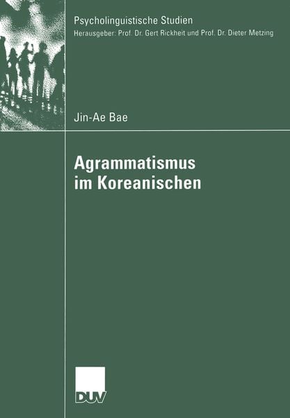 Produktbild: Agrammatismus im Koreanischen