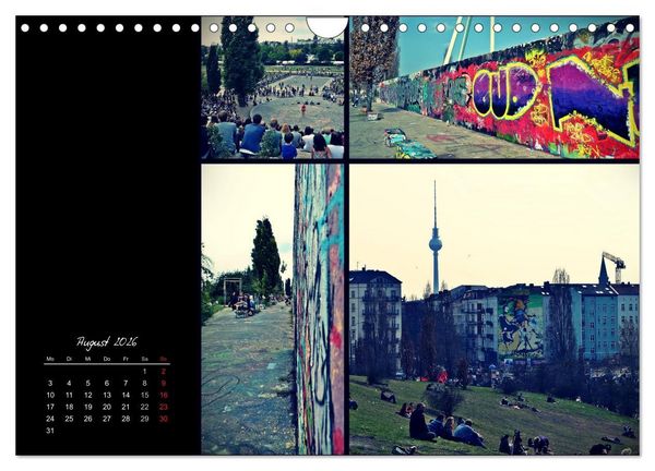 Produktbild: BERLIN horizontal (Wandkalender 2026 DIN A4 quer), CALVENDO Monatskalender