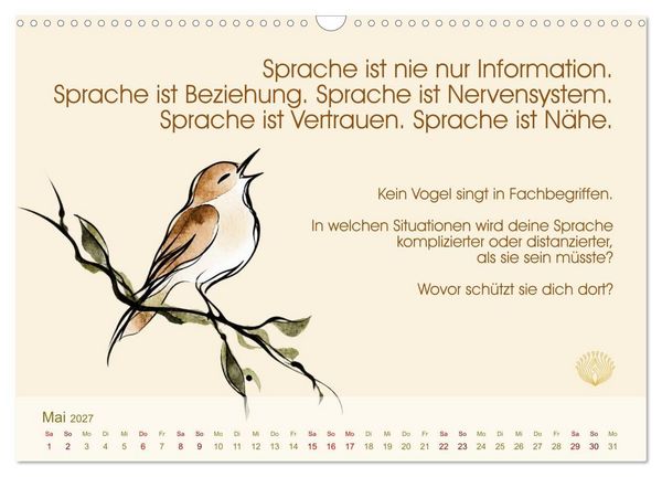 Produktbild: Arbeit ist Beziehung (Wandkalender 2027 DIN A3 quer), CALVENDO Monatskalender