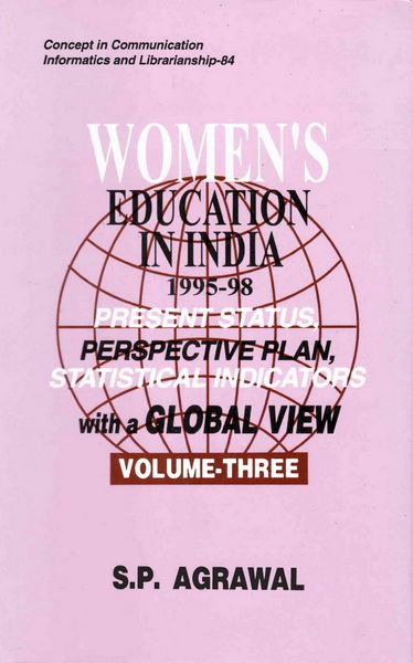 Produktbild: Women's Education in India: Present Status, Perspective Plan, Statistical Indicators with a Global View: 1995-98 (Concept in Communication Informatics