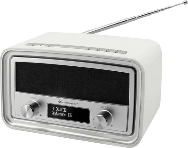 Produktbild: Soundmaster UR190WE Tischradio DAB+, UKW DAB+, UKW Wei&szlig;