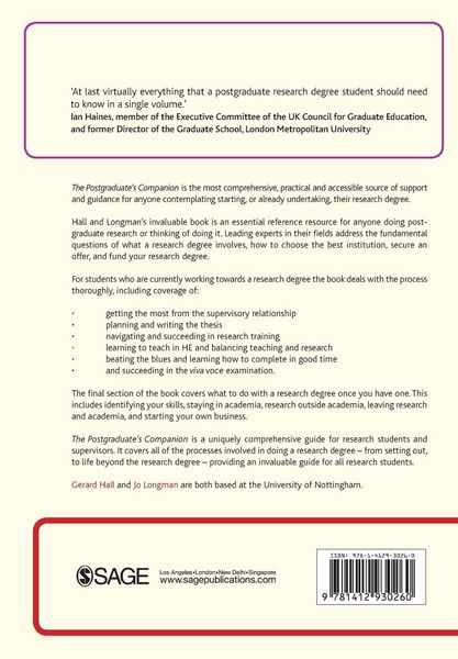 Produktbild: The Postgraduate's Companion