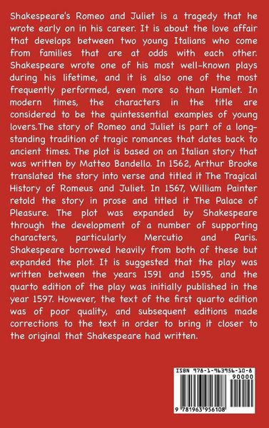 Produktbild: Romeo and Juliet