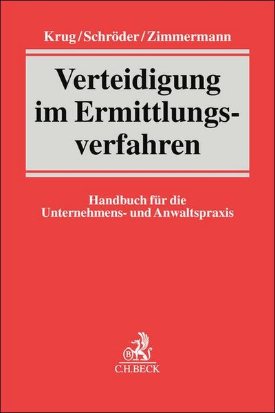 Produktbild: Verteidigung im Ermittlungsverfahren