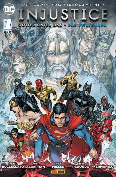 Produktbild: Injustice - G&ouml;tter unter uns: Das vierte Jahr: Bd. 1