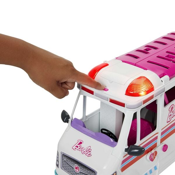 Produktbild: Barbie 2-in-1 Krankenwagen Spielset