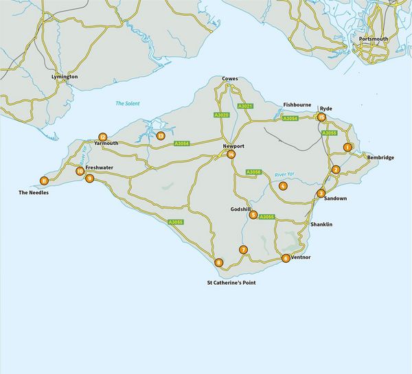 Produktbild: 15 Short Walks on the Isle of Wight