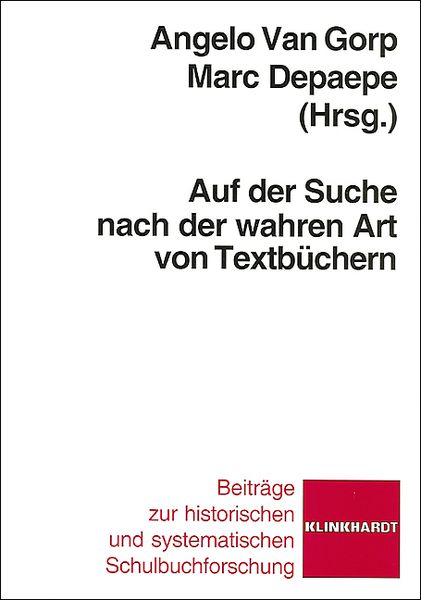 Produktbild: Auf der Suche nach der wahren Art von Textb&uuml;chern
