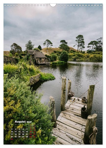 Produktbild: Discover New Zealand (Wall Calendar 2026 DIN A3 portrait), CALVENDO 12 Month Wall Calendar