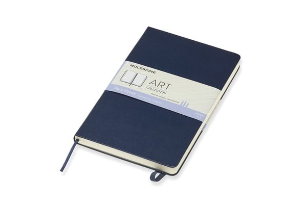 Produktbild: Moleskine Skizzenbuch, Large/A5, 165G-Papier, Hard Cover, Saphir