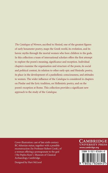 Produktbild: The Hesiodic Catalogue of Women