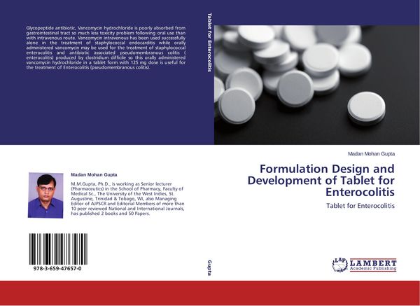 Produktbild: Formulation Design and Development of Tablet for Enterocolitis