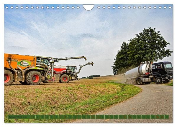 Produktbild: Landwirtschaft - G&uuml;lleausbringung (Wandkalender 2026 DIN A4 quer), CALVENDO Monatskalender