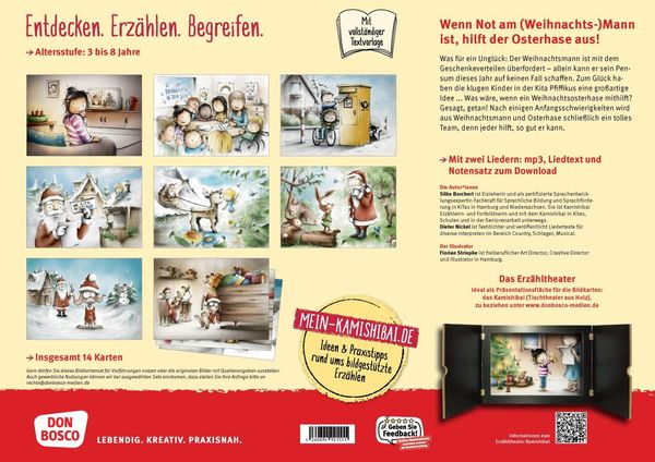 Produktbild: Das Weihnachtsfest ist gerettet! Kamishibai Bildkartenset