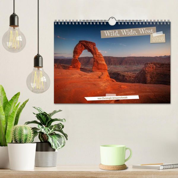 Produktbild: Wild, Wide, West (Wandkalender 2026 DIN A4 quer), CALVENDO Monatskalender