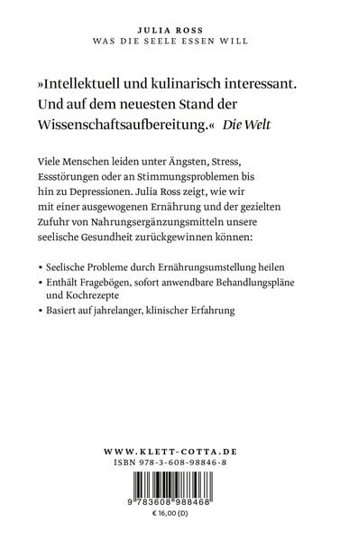 Produktbild: Was die Seele essen will
