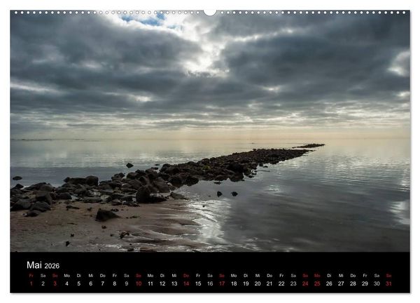 Produktbild: Faszination Meer und Wolken (Wandkalender 2026 DIN A2 quer), CALVENDO Monatskalender
