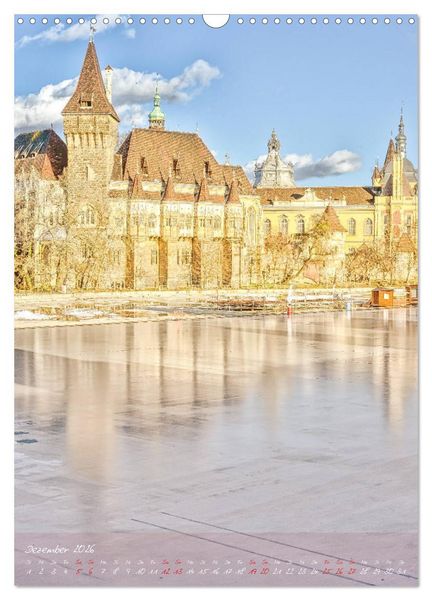Produktbild: Budapest - Ein malerischer Spaziergang (Wandkalender 2026 DIN A3 hoch), CALVENDO Monatskalender