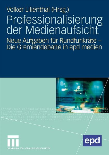 Produktbild: Professionalisierung der Medienaufsicht