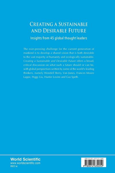 Produktbild: Creating a Sustainable and Desirable Future