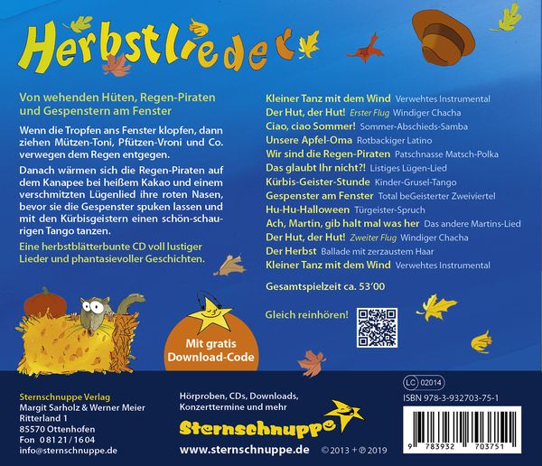 Produktbild: Herbstlieder