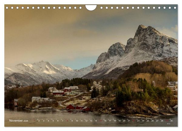 Produktbild: Hurtigruten im Winter - Hunting the light (Wandkalender 2026 DIN A4 quer), CALVENDO Monatskalender