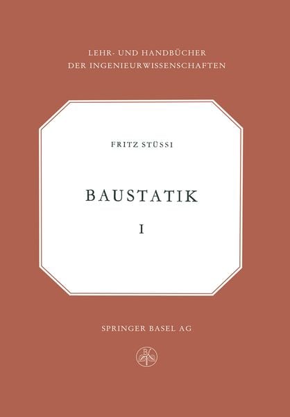 Produktbild: Vorlesungen &uuml;ber Baustatik