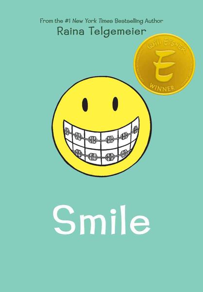 Smile: A Graphic Novel, Gebundene Ausgabe von Raina Telgemeier, Scholastic, 9780545132053