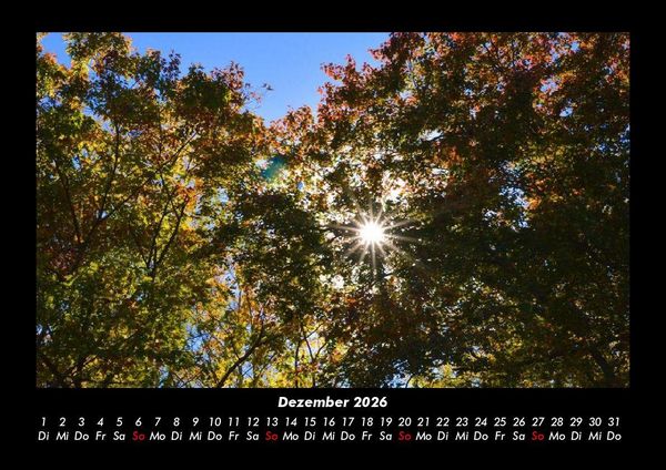 Produktbild: Landschaftskalender 2026 Fotokalender DIN A3