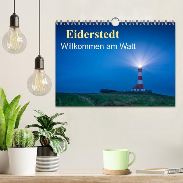 Produktbild: Eiderstedt - Willkommen am Watt (Wandkalender 2026 DIN A4 quer), CALVENDO Monatskalender