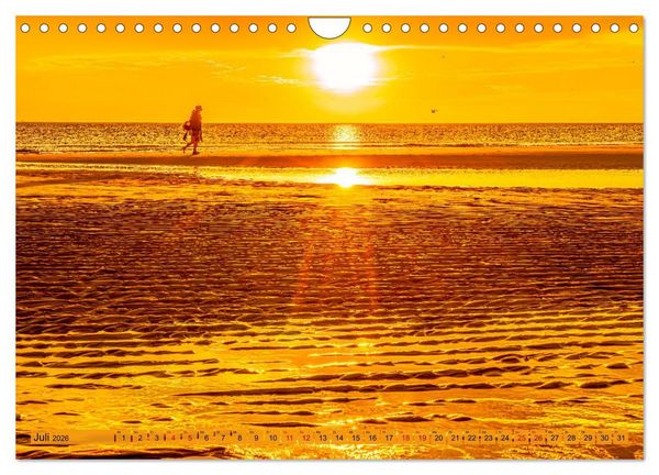 Produktbild: Naturlandschaft WATTENMEER (Wandkalender 2026 DIN A4 quer), CALVENDO Monatskalender