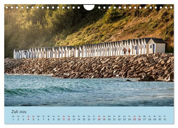 Produktbild: Unterwegs in der Normandie (Wandkalender 2026 DIN A4 quer), CALVENDO Monatskalender