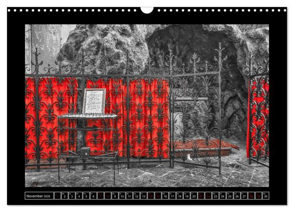 Produktbild: Lost Places - Farbenspiele (Wandkalender 2026 DIN A3 quer), CALVENDO Monatskalender