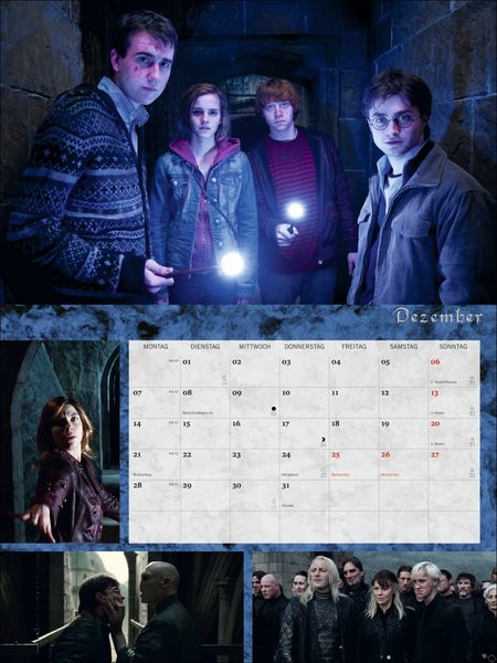 Produktbild: Harry Potter Broschur XL Kalender 2026