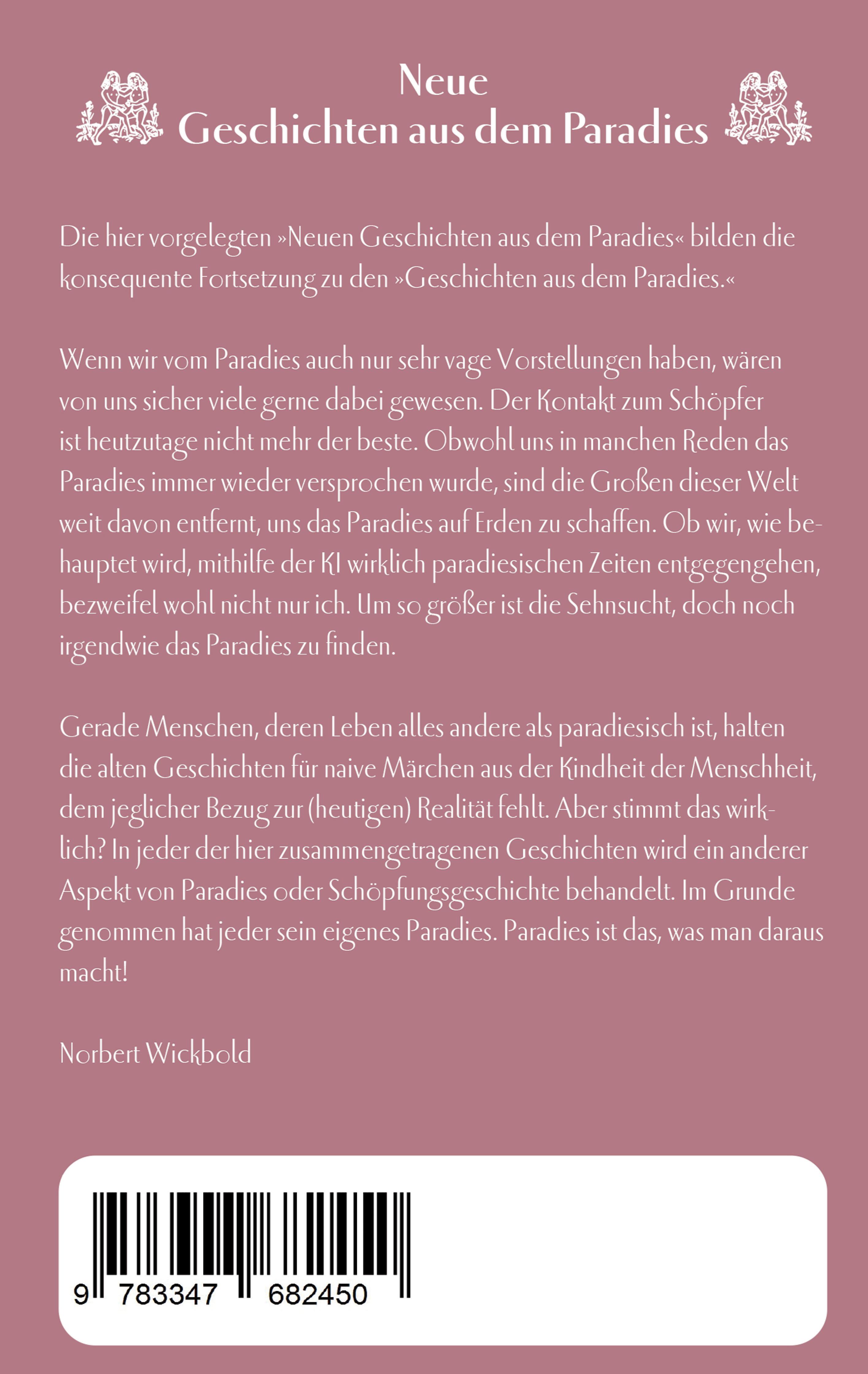 Produktbild: Neue Geschichten aus dem Paradies