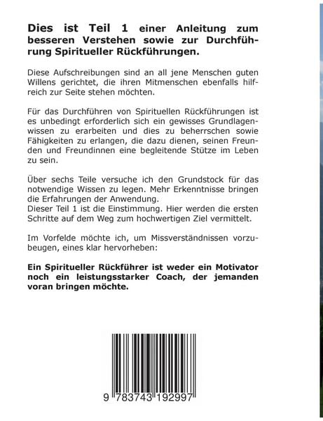 Produktbild: Spirituelle R&uuml;ckf&uuml;hrungen