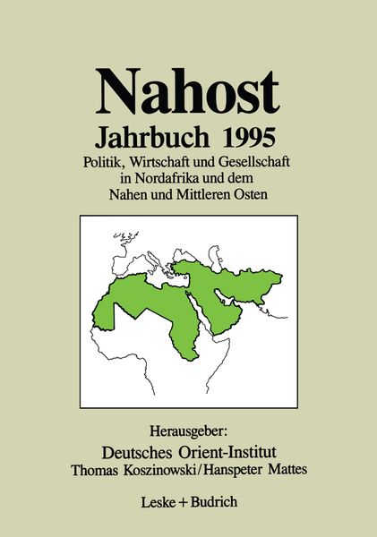 Produktbild: Nahost Jahrbuch 1995