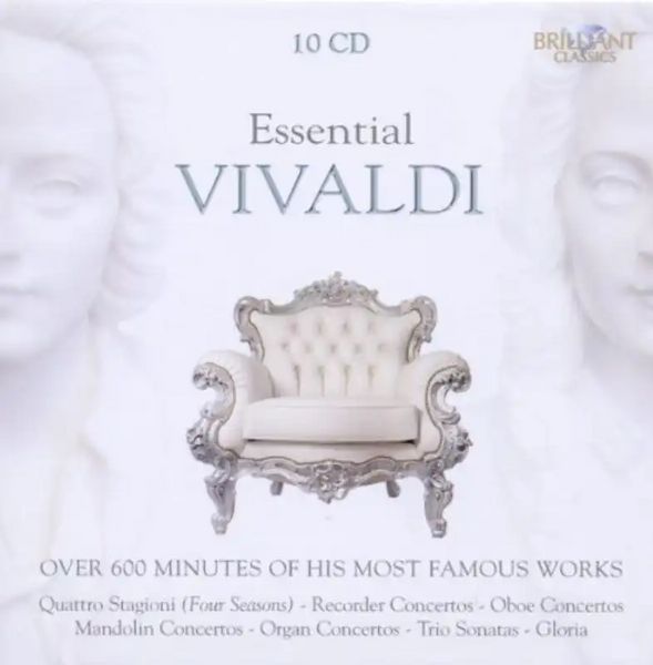 Produktbild: Essential Vivaldi, 10 Audio-CDs