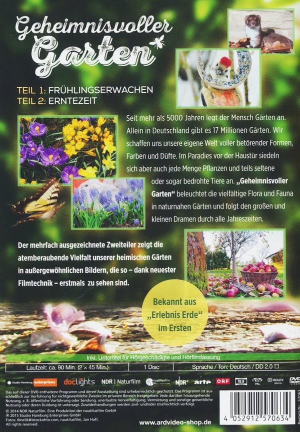 Produktbild: Geheimnisvoller Garten - Fr&uuml;hlingserwachen/Erntezeit
