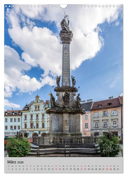 Produktbild: LOKET UND EGER Zwei idyllische Orte in Westb&ouml;hmen (Wandkalender 2026 DIN A3 hoch), CALVENDO Monatskalender