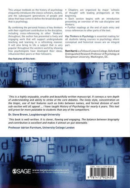 Produktbild: Key Thinkers in Psychology