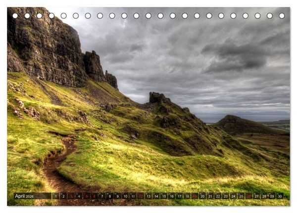 Produktbild: Schottland (Tischkalender 2026 DIN A5 quer), CALVENDO Monatskalender