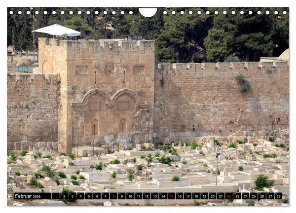 Produktbild: Jerusalem, die heilige Stadt (Wandkalender 2026 DIN A4 quer), CALVENDO Monatskalender