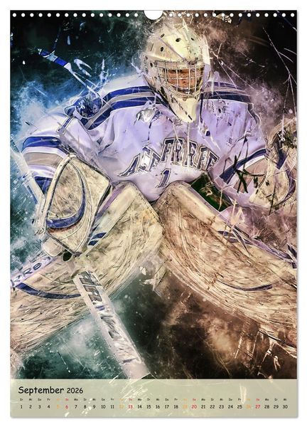 Produktbild: Eishockey spektakul&auml;r (Wandkalender 2026 DIN A3 hoch), CALVENDO Monatskalender