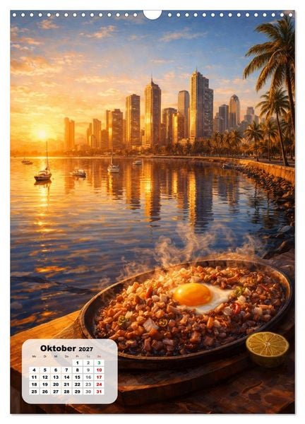 Produktbild: Philippinen - Eine Schlemmerreise durch die Perle des Orients (Wandkalender 2027 DIN A3 hoch), CALVENDO Monatskalender