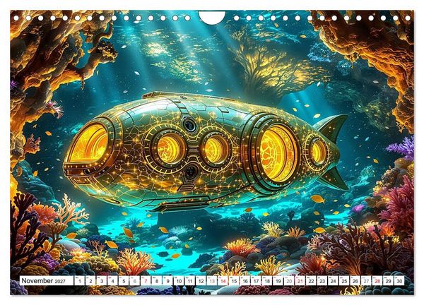Produktbild: Rollende Traumwelten (Wandkalender 2027 DIN A4 quer), CALVENDO Monatskalender