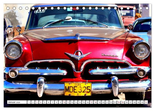Produktbild: DODGE '55 (Tischkalender 2026 DIN A5 quer), CALVENDO Monatskalender